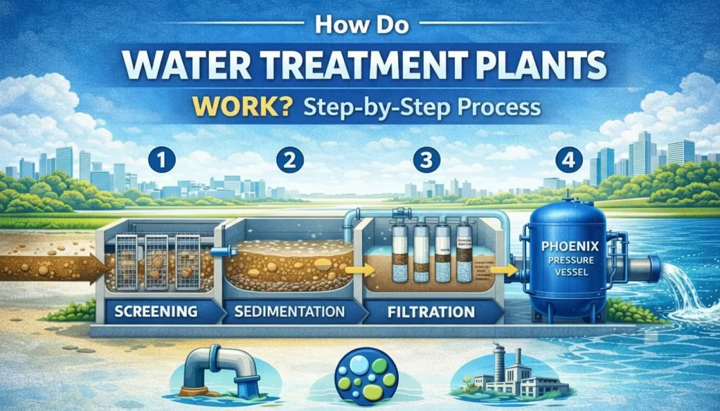 How Do Water Treatment Plants Work? Step-by-Step Process