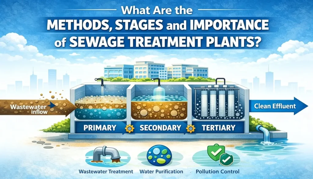 Methods, Stages and Importance of Sewage Treatment Plants
