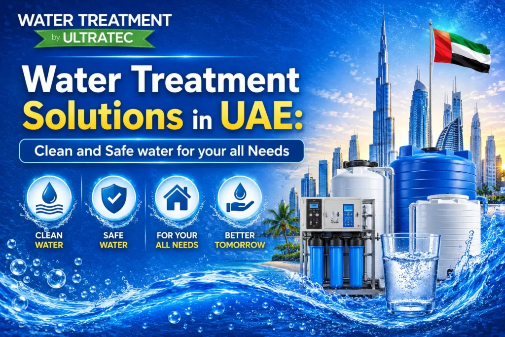 Water Treatment Solutions in UAE: Clean and Safe water for your all Needs