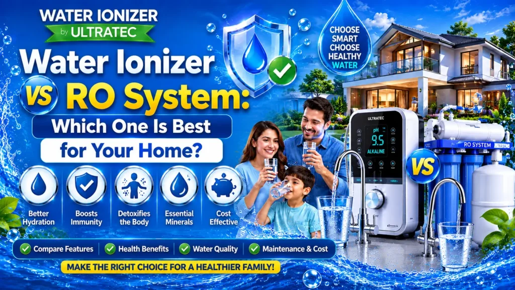 Water Ionizer vs RO System